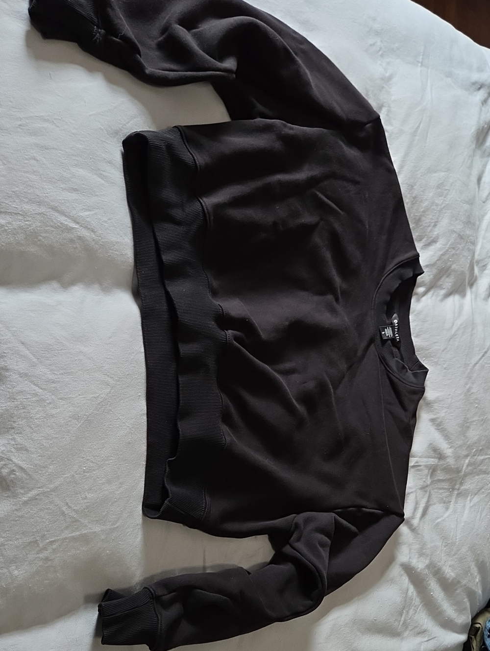 Athleta Black Pullover Sweatshirt